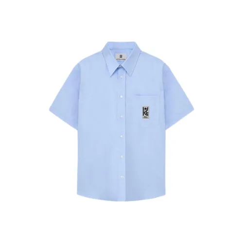 KENT CURWEN SS25 Рубашка Мужская Синяя