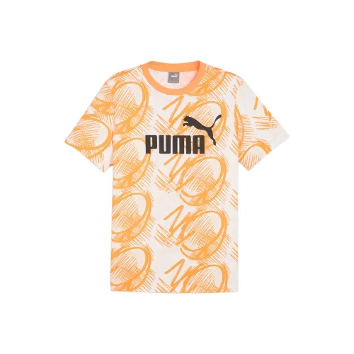 PUMA POWER T-Shirt Мужской Clementine Orange