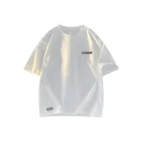 [260 г, плотный 100% хлопок, двойная пряжа] Белый