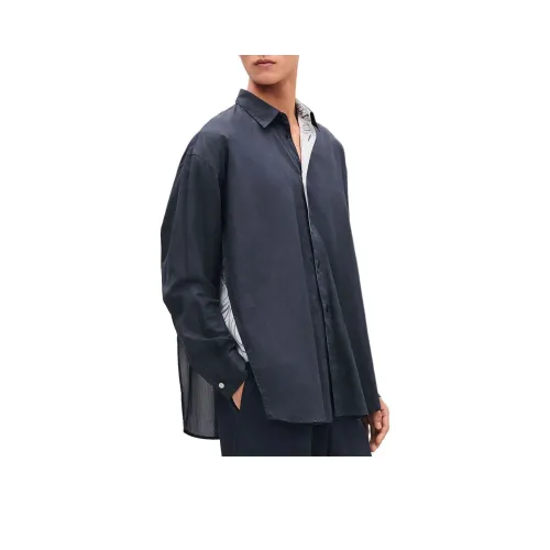 HERMES Темно-синие мужские рубашки