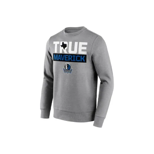 NBA Dallas Mavericks Fanatics Толстовка Мужская Серого цвета