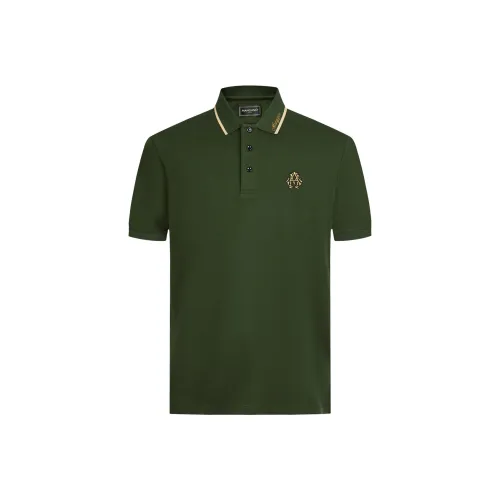 MANGANO Поло Мужское Армейский Зеленый