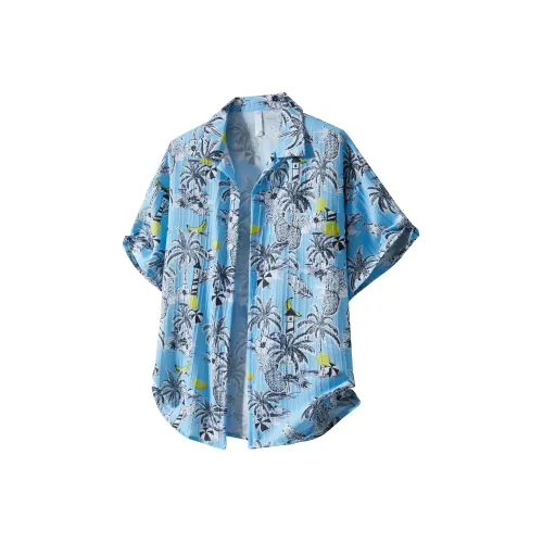 ArcaneFunk Рубашка Унисекс Мальдив Синий