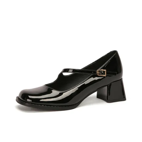 Zomila Грубый каблук Туфли Мэри Джейн 5 см Женские