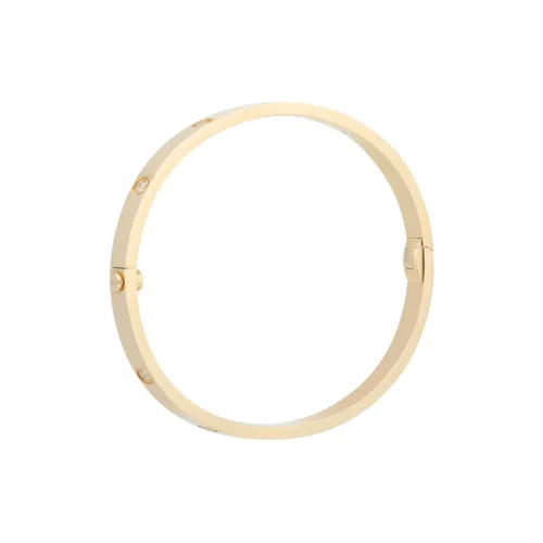 Cartier Браслет LOVE, Маленькая Модель, 10 Бриллиантов Жёлтое Золото, Бриллианты
