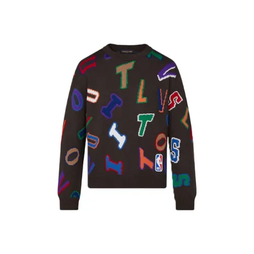 LOUIS VUITTON X NBA Свитер Мужской Коричневый