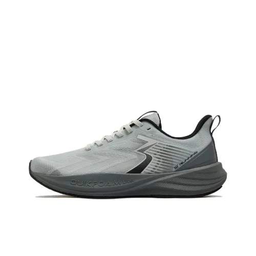 361° Speed Surge Lite SE Slip-resistant Abrasion-resistant Low Top Casual Sprint Running Shoes Men's Gray