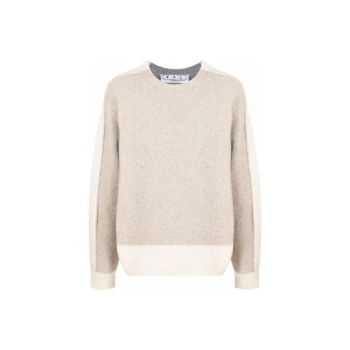 Off Белый FW21 Бежевый Мужские Свитера