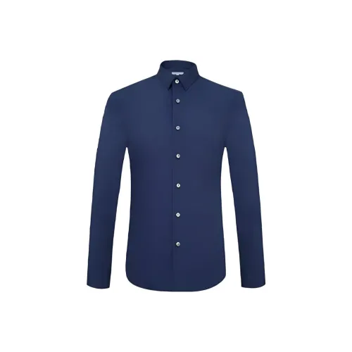 JODOLL Рубашка Мужская Глубокое море Синий