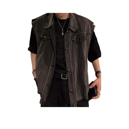 COMOWA Дымчато-серый Унисекс Жилеты