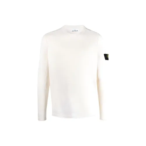 Stone Island Белые Мужские Свитера