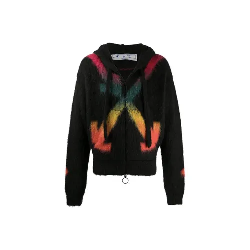 Off Белый FW20 Черный Мужские Свитера