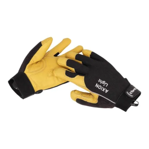 CAMP USA Синтетическая кожа Спортивные перчатки Унисекс Желтый Черный