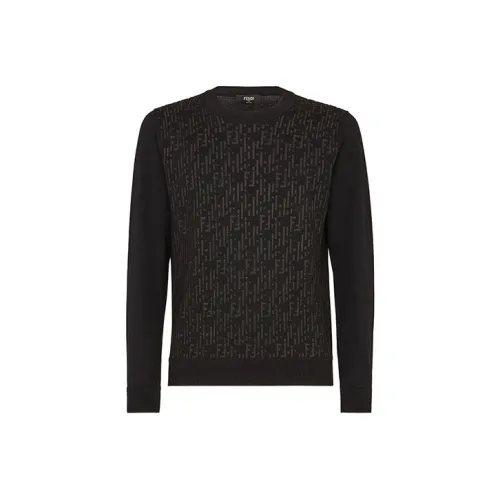 FENDI FW21 Трикотаж Мужской Черный