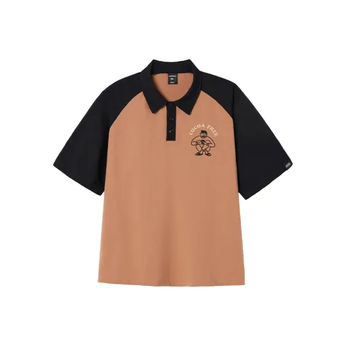 WAYNEXZAVIER Light Coffee Men's Polo