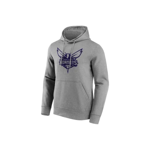 NBA Charlotte Hornets Fanatics Толстовка Мужская Серого цвета