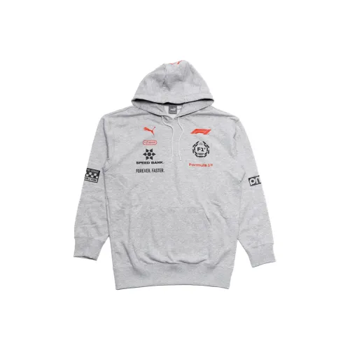 PUMA Hoodie Серый Унисекс Толстовки