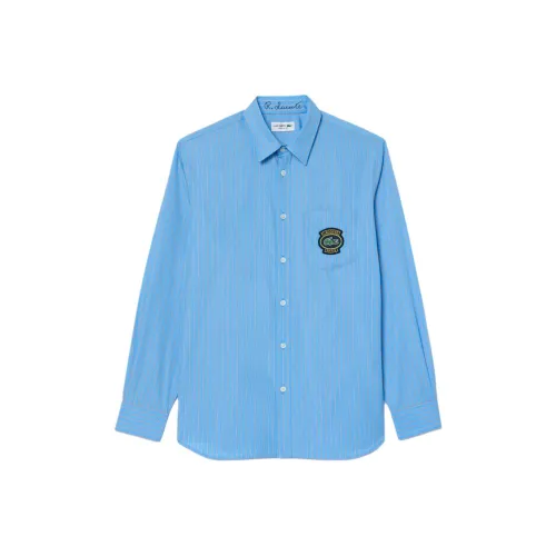 LACOSTE Мужские Синие Рубашки