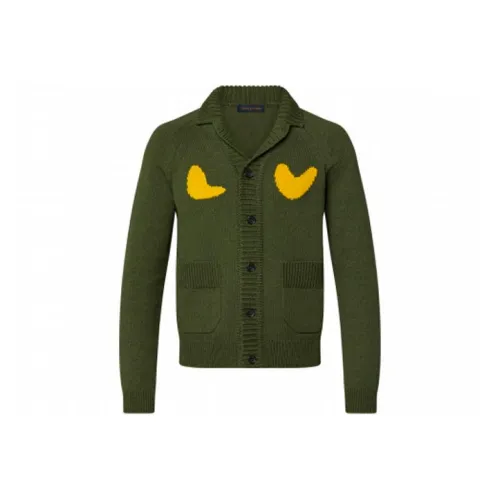 LOUIS VUITTON x NIGO2 SS22 Трикотаж Мужской Оливково-зеленый