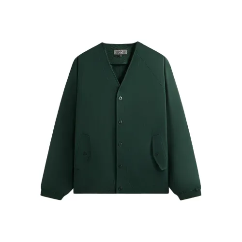 KITH Jensen Пуговица Вверх Gi Рубашка Мужская Стадион Зеленый