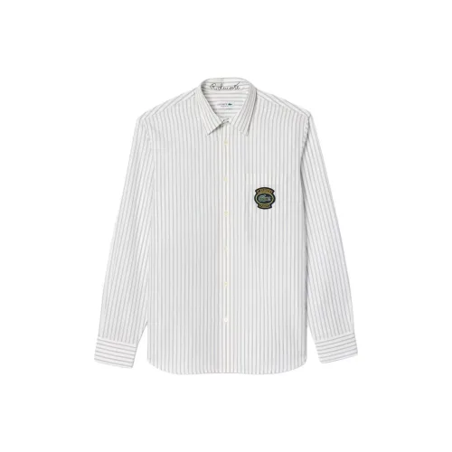 LACOSTE Белые Мужские Рубашки