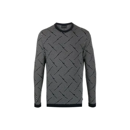 EMPORIO ARMANI Свитер Мужской Черный