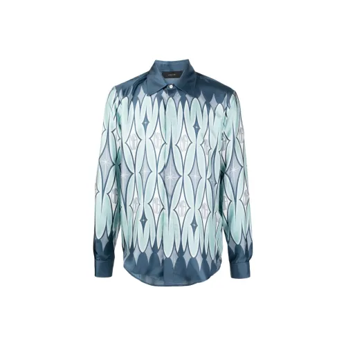 AMIRI Зеленые Мужские Рубашки