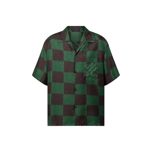 LOUIS VUITTON SS24 Рубашка Мужская Зеленая