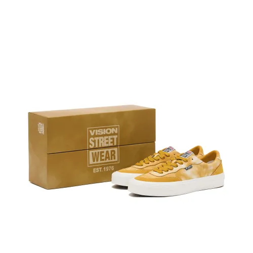 Vision Street Wear Flat Top Скейтборд Кроссовки Низкие Top Солнечно-Желтая Коробка Унисекс