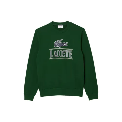 LACOSTE Свитшот Унисекс Зеленый
