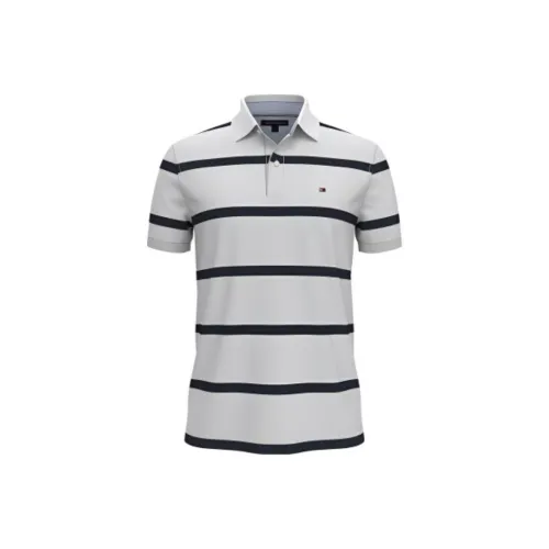 Tommy Hilfiger Polo Мужское Белое