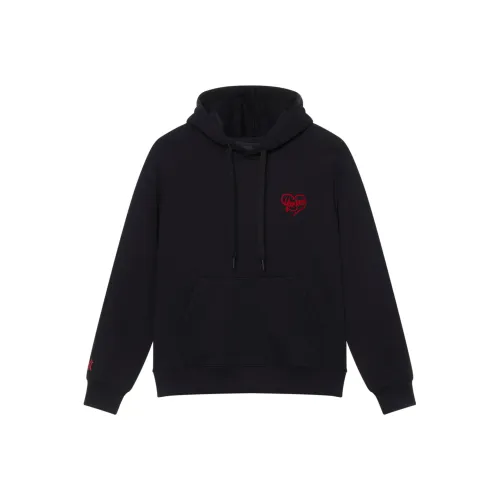 Mlb Base Logo New York Yankees Heart 24FW Толстовка Унисекс Черный