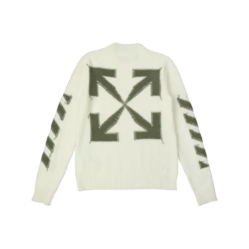 Off Белый FW21 Айвори Мужские Свитера