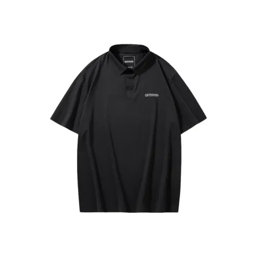 OUTDOOR PRODUCTS Поло Мужское Классическое Черное