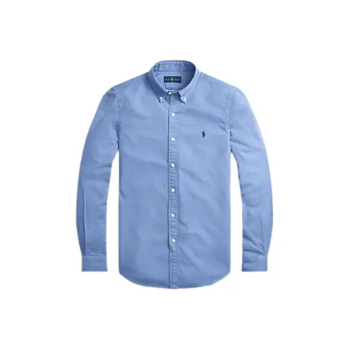 Polo Ralph Lauren FW23 Рубашка Мужская Синяя