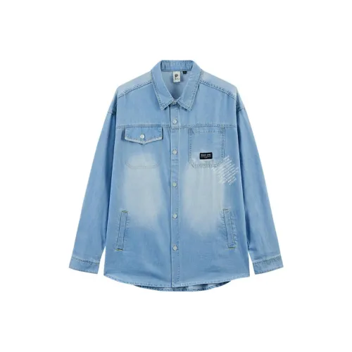 ONIARAI Джинсовый синий 72 Мужские Рубашки