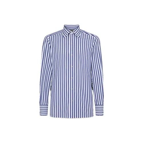 TOM FORD Blue Men's Shirts TOM FORD Синий Мужские Рубашки