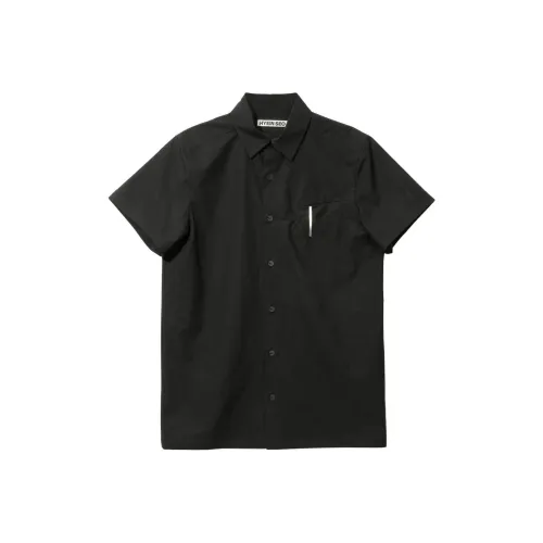 HYEIN SEO Мужские Черные Рубашки