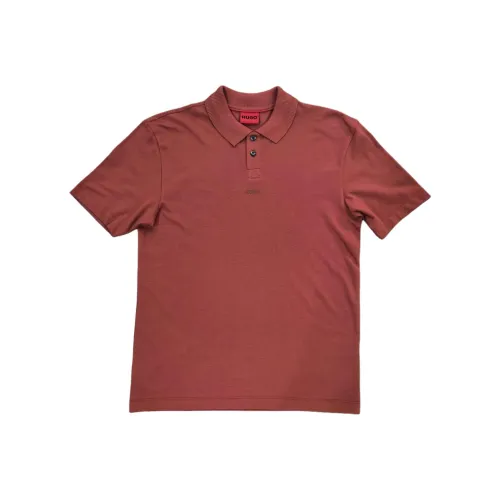 Hugo Boss SS24 Поло Мужское Кирпично-Красное
