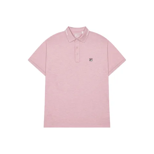 FILA Поло Мужское Фиолетовый Розовый Цветочный Серый