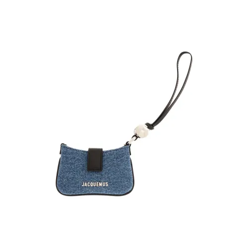 Jacquemus Телячья кожа с деним клатч женский индиго