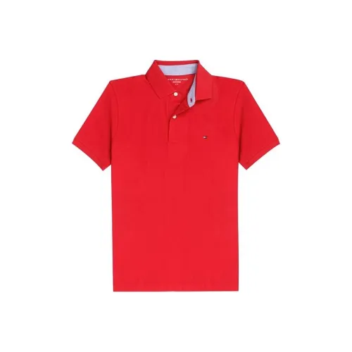 Tommy Hilfiger Мужская Красная Поло