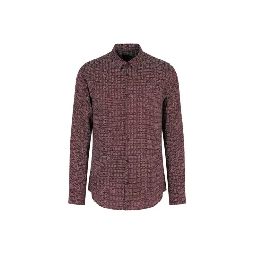 ARMANI EXCHANGEAE Рубашка Мужская Темно-Красная