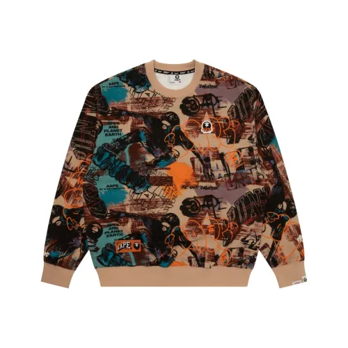 Aape FW24 Свитшот Мужской Камуфляж