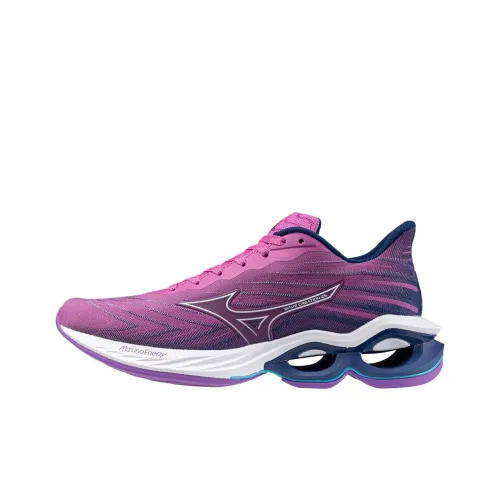 Mizuno Wave Creation 25 Low Топ Беговые кроссовки Женские Фиолетовый