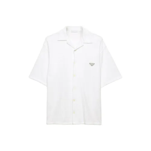 PRADA Белые Мужские Рубашки