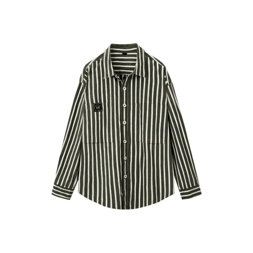 HIKZ Рубашка Унисекс Light Синие Полосы