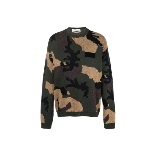 Off Белый SS19 Мужские Свитера