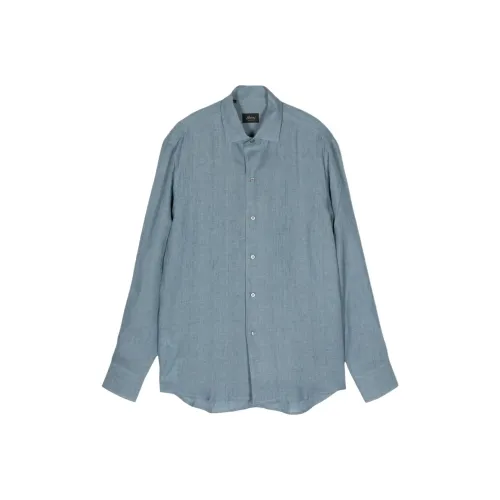 Brioni Мужские Синие Рубашки