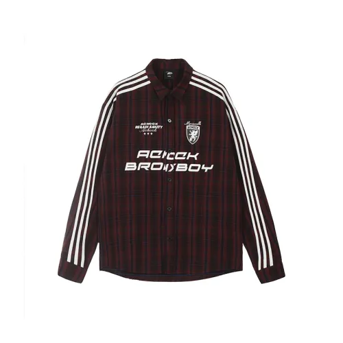 A Chock Красный Унисекс Рубашки